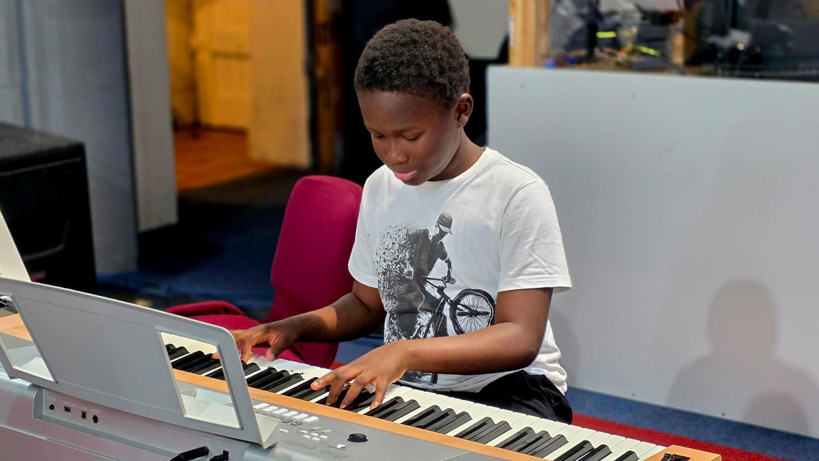 Davito Musicals student lesson and performance moment 9